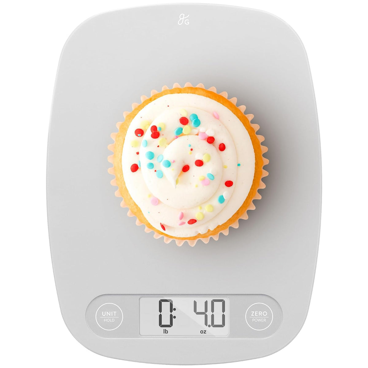 Food Scale, Slim & Compact Build, 1g Precision (Ash Gray)