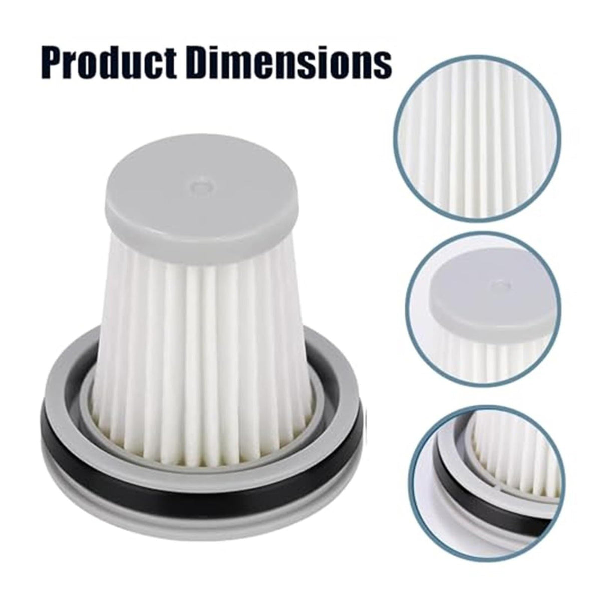 SFDGUYTAP Replacement HEPA Filter Compatible with Fanttik Slim V10 Apex