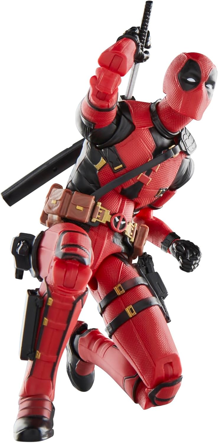 Legends Series Deadpool, Deadpool & Wolverine Collectible 6 Inch Action Figure for Adults Ages 14 and Up