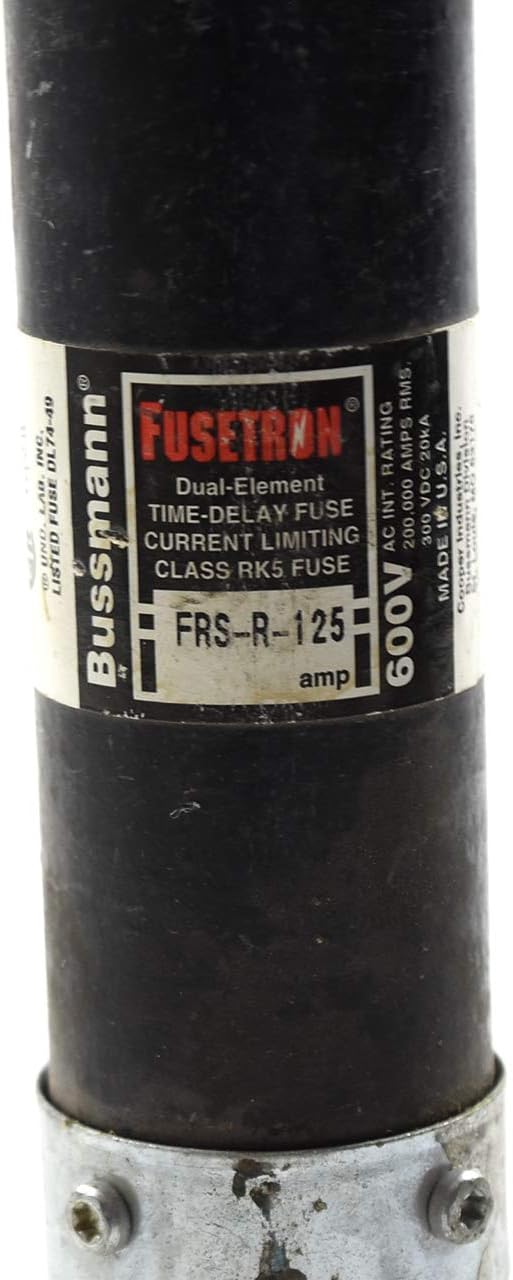 125A-600VAC CLASS RK5 BUS FUSE
