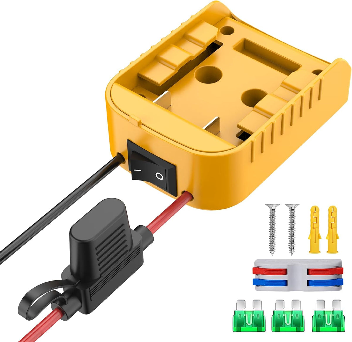 Power Wheel Adapter Compatible with Dewalt 20V Battery Converter Kit