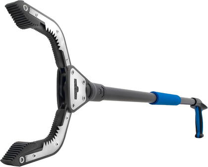 Professional 42.5” Rugged Reacher Grabber Tool with Rotating Head, Outdoor Trash Picker Upper, Heavy Duty Claw