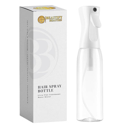 Spray Bottle For Hair – Continuous Mister Spray Bottle for Hairstyling, Cleaning, Plants, Pets, Barbers, Salons