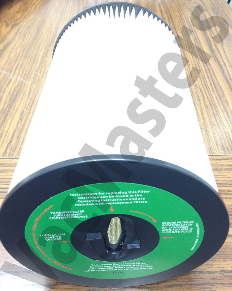 New central vacuum replacement 10" filter - 8107-01 compatible with Dirt Devil (Qty 1)