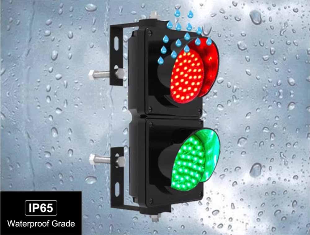 Traffic Light,4 Inch Stop and Go Light,Red/Green Dock Lights