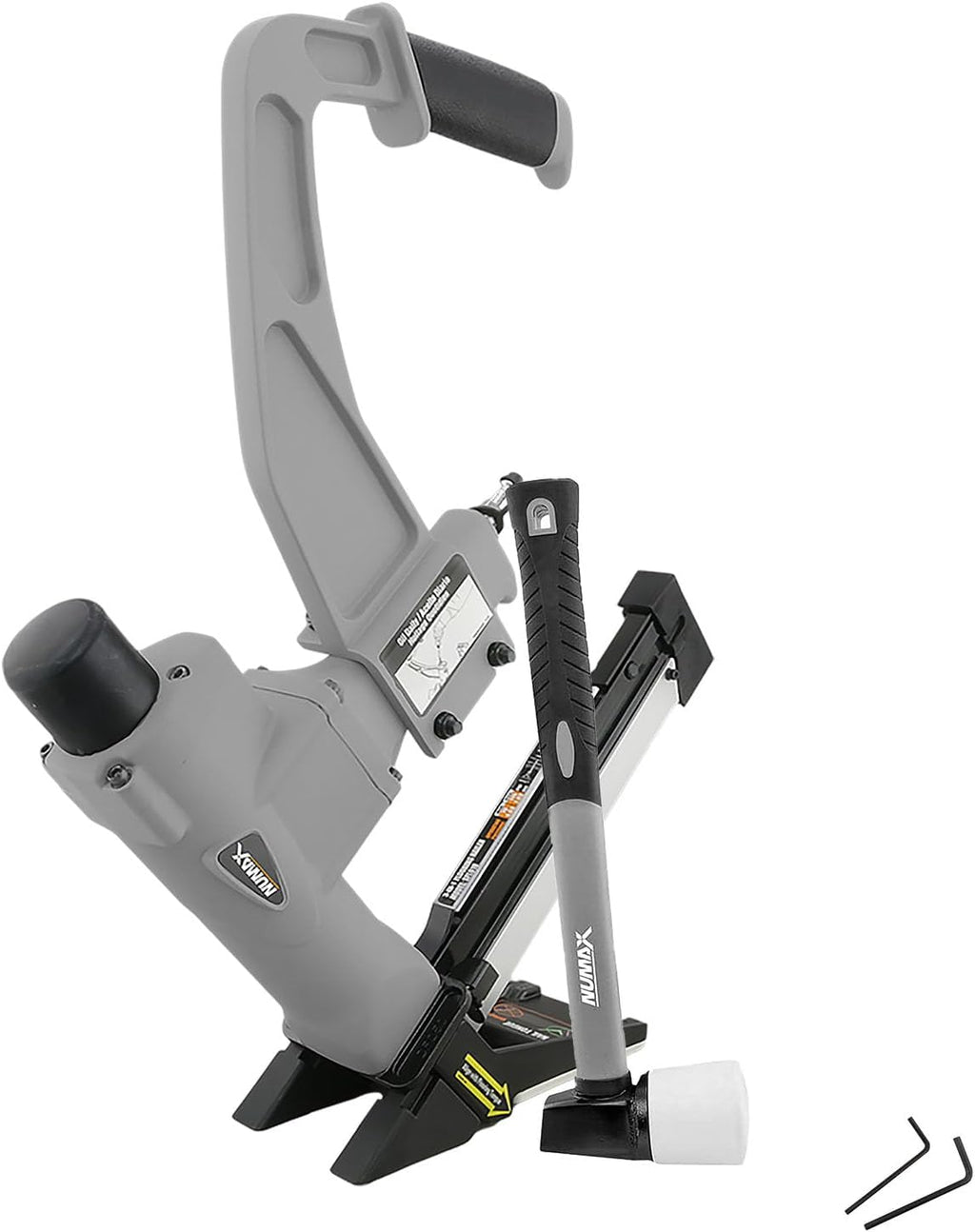 SFL618 Pneumatic 3-in-1 15.5-Gauge and 16-Gauge 2" Flooring Nailer / Stapler with Flooring Mallet and Interchangeable