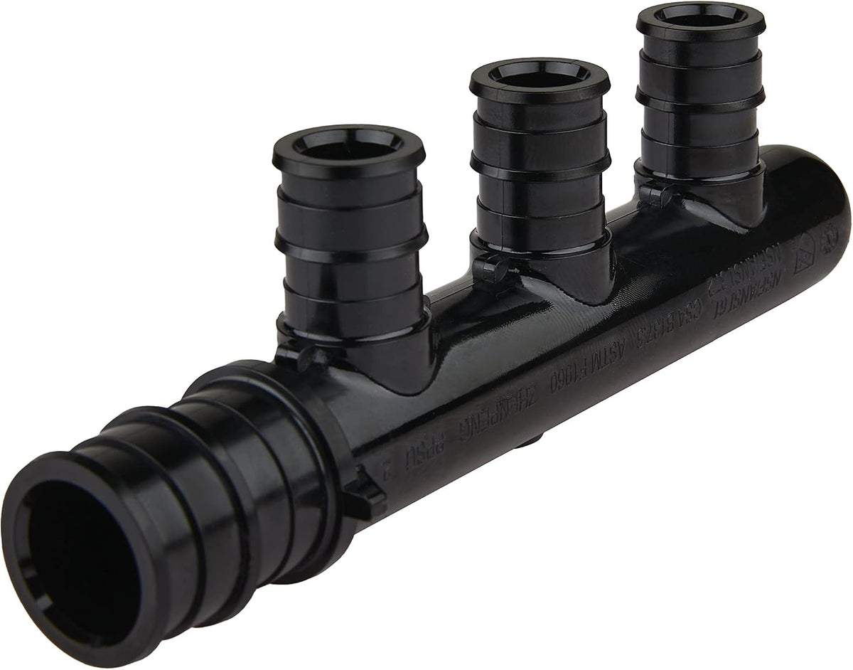 1Pcs EFIELD 3 Outlet Closed Pex-A Expansion Poly Manifold(PPSU1960034-1)
