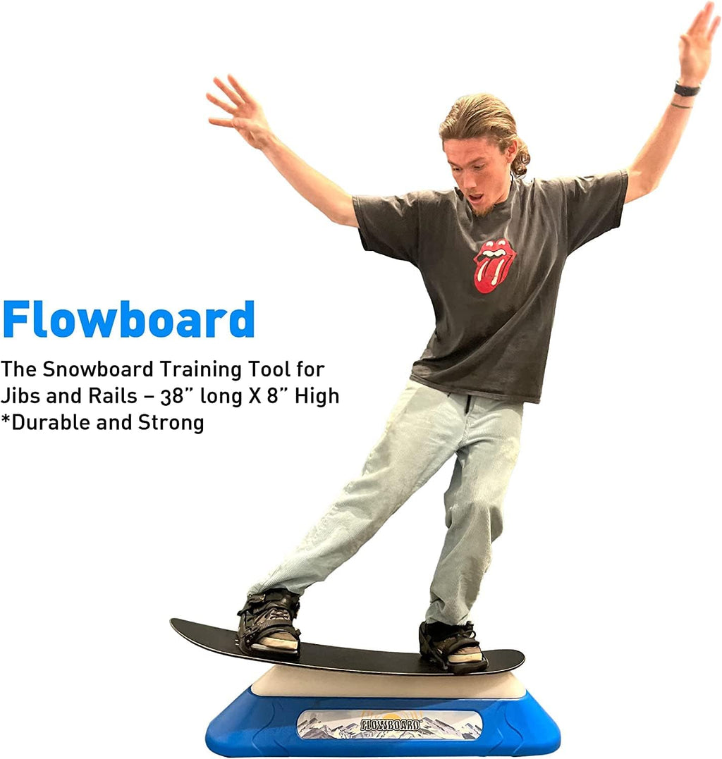 Flowboard Snowboard Trick Training System Develops Skills for Rails and Jibs Durable and Strong Parts to Complete Kit