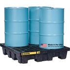 4 Drum Spill Containment Pallet - 11" Tall