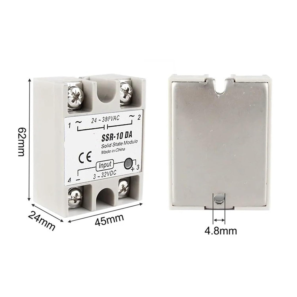 Single Phase Solid State Relay White Shell