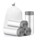 Drawstring 4 Gallon Trash Bags, Small Garbage Bags, 60 Count