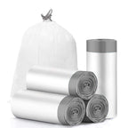 Drawstring 4 Gallon Trash Bags, Small Garbage Bags, 60 Count