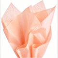 60 Sheets Bulk Tissue Paper 20x26in Peach Gift Wrap