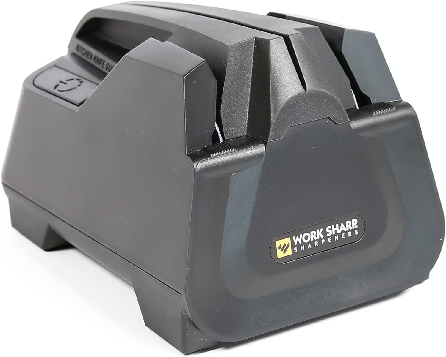 Electric Kitchen Knife Sharpener - Get knives ready for cookouts and BBQ's- Fits in Kitchen Drawer, Sharpens every