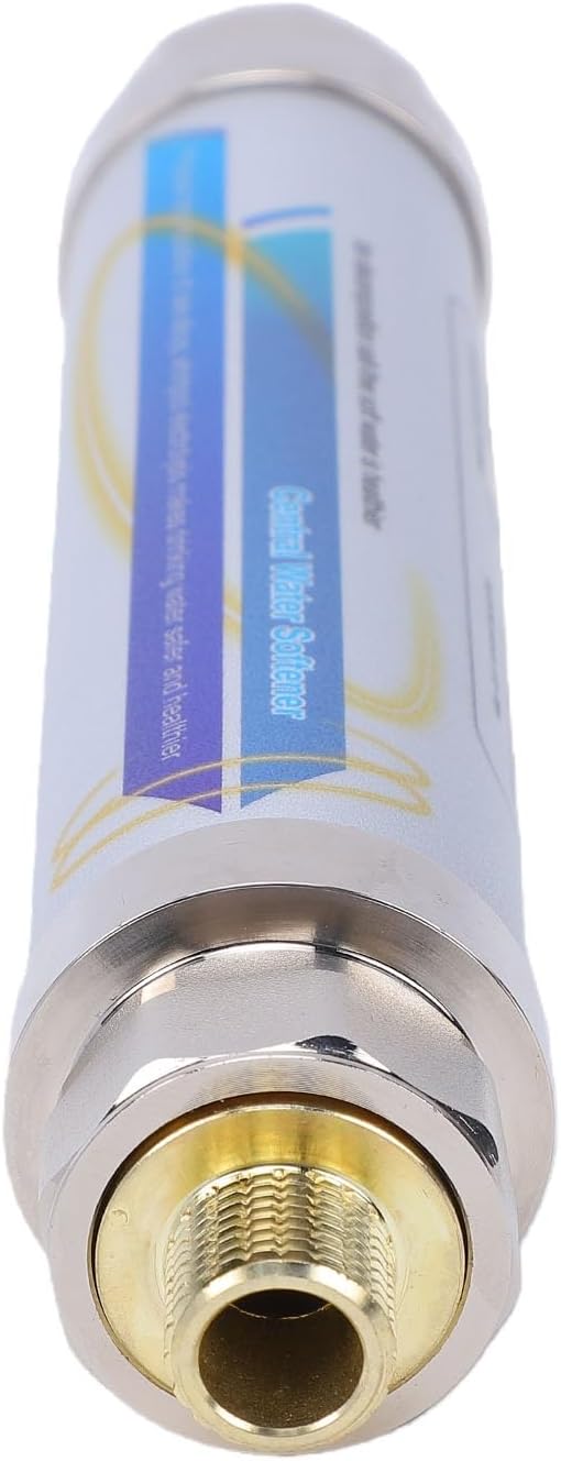 No Salt Water Softener, Stainless Steel Magnetic Water Descaler System for Whole House, Prevents Limescale in Pipes