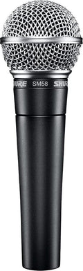 SM58 Pro XLR Dynamic Vocal Microphone | Cardioid dynamic vocal mic for studio and live performance, podcasting and