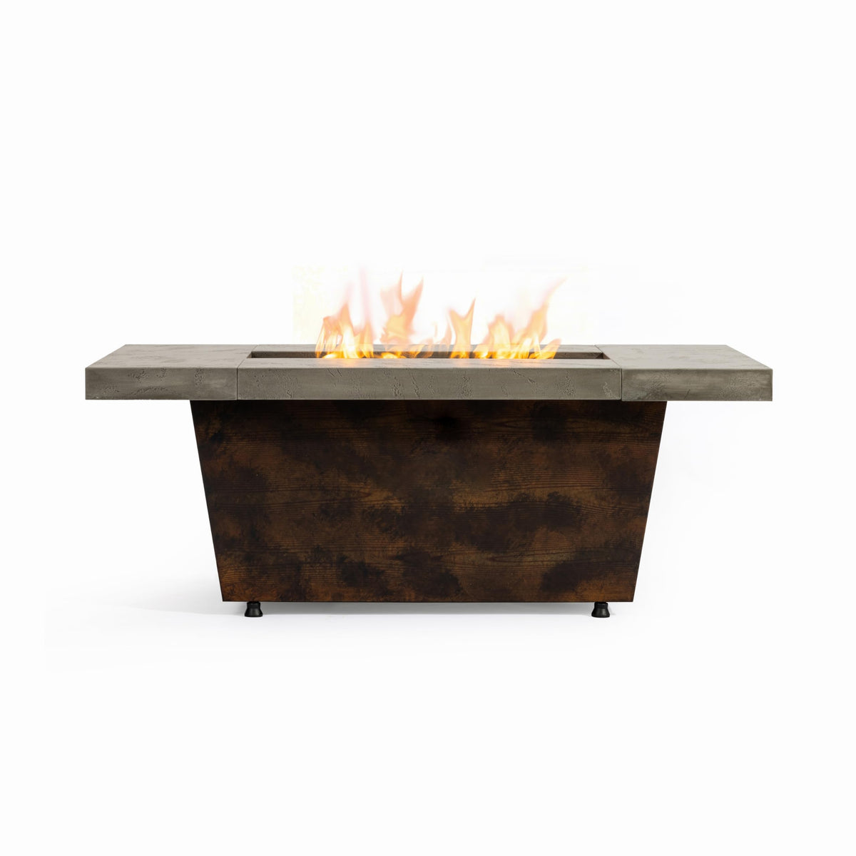 Outdoor Fire Pit Table Propane Gas Fire pits Outdoor Fireplaces 42'' Rectangular Firepit Table, 50,000 BTU Fire Table
