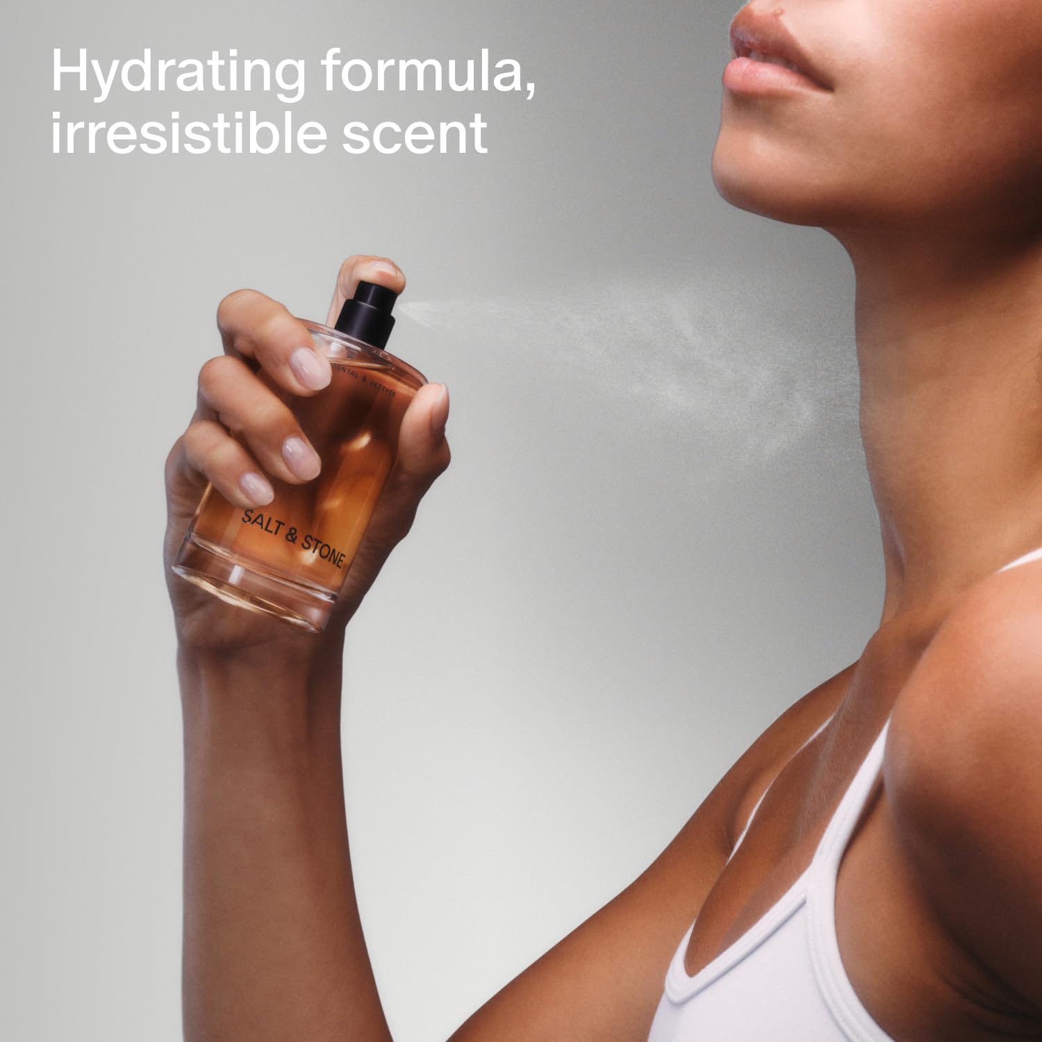 Hair & Body Mist for Women & Men, Santal & Vetiver 3.4 fl oz | Body & Hair Mist, Warm & Woody Scented Body Spray