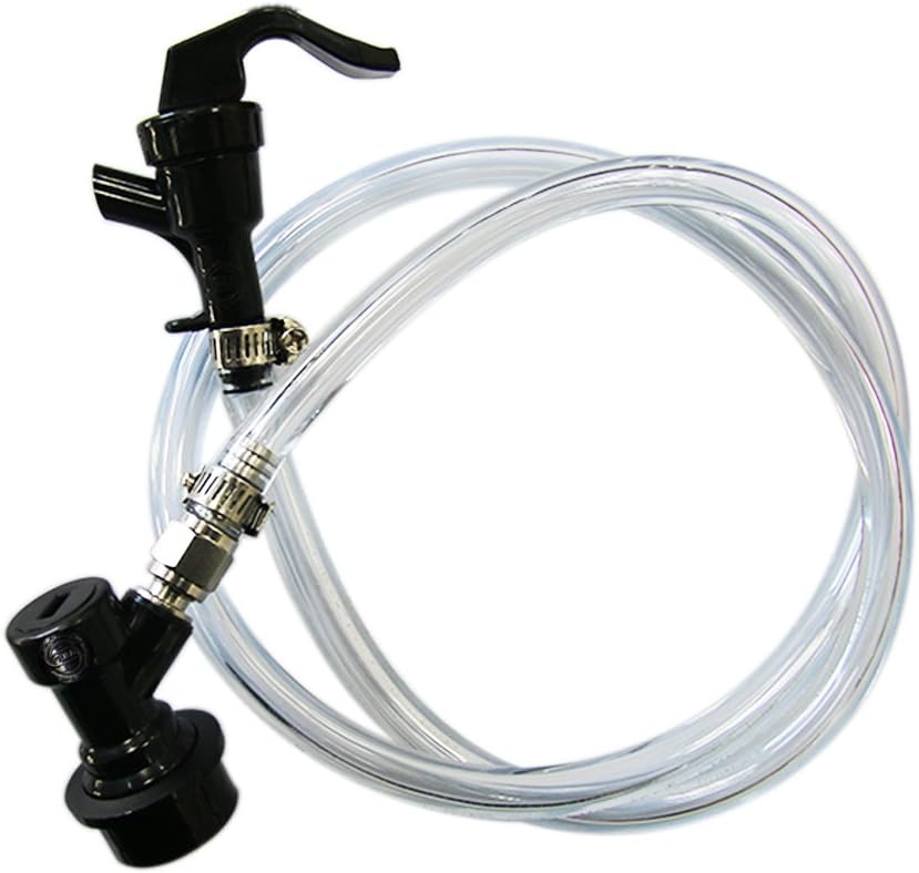 3/16" ball lock beer line assembly & 5/16" ball lock gas line assembly for beer making