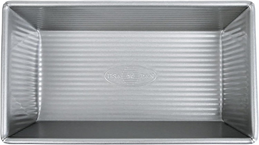 1145LF Bakeware Aluminized Steel 1.25 Lb Loaf Pan, Medium, Silver