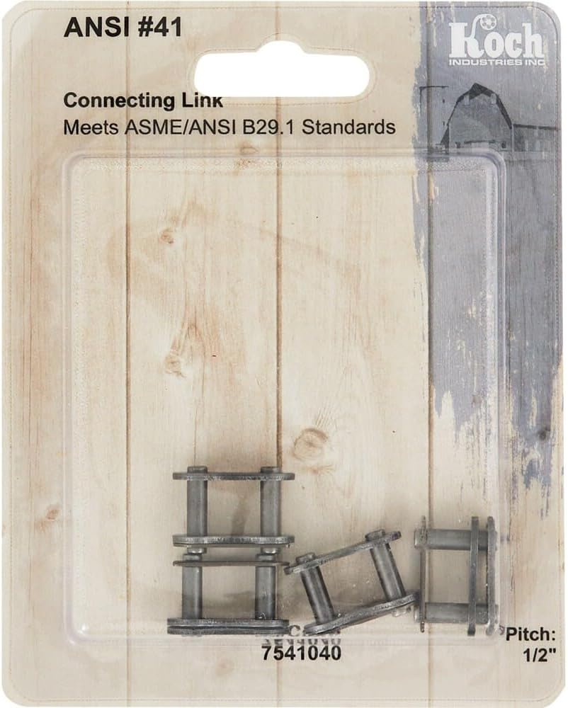 Koch #41 Steel Connecting Link (4-Pack) - 1 Each