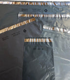 Sensible Mailers – 500 Pack of 12x15.5” Fully Recycled Poly Mailers Grey – Shipping Envelopes for Small Business