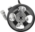 New Power Steering Pump Compatible with Toyota Camry 2002-2009 l4 2.4L Sedan, Solara 2002 2003 2004 2005 2006 2007 2008 l4 2.4L Coupe/Convertible Replace # 21-5245, 96-5245