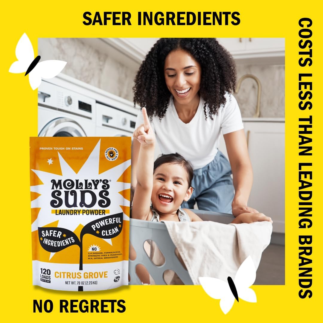 Original Laundry Detergent Powder | Clean Laundry Detergent Powder for Sensitive Skin | Simple, Effective