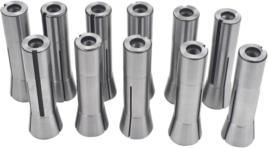 High Accuracy 11 Pcs R8 Collet Set 1/8-3/4 Inch