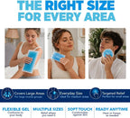 6 Piece Ice Packs for Injuries Reusable - Soft Ice Pack Flexible Cold Packs