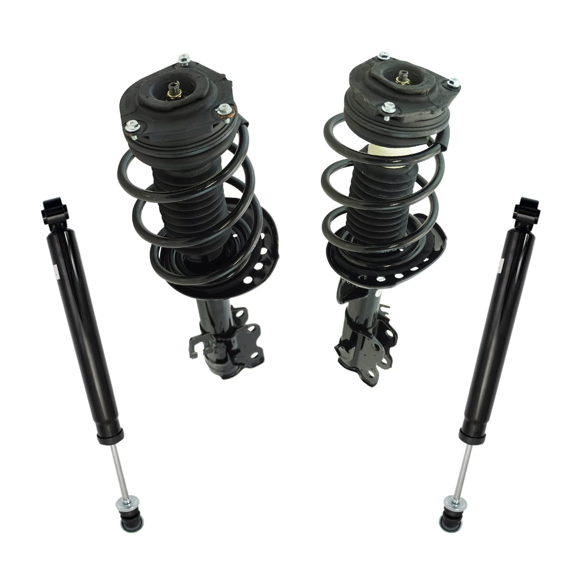TRQ Complete Shock Assembly & Shock Absorber Kit Front & Rear