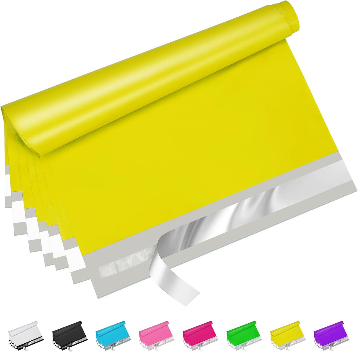 Poly Mailer 10x13 Inch 100Pcs, Shipping Bags for Clothing, Yellow