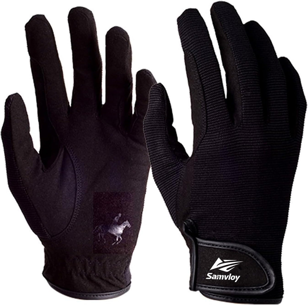 Horse Riding Gloves Equestrian Gloves for Men Women Horseback Riding Gloves with Grip for Adults Riding Sports Biking
