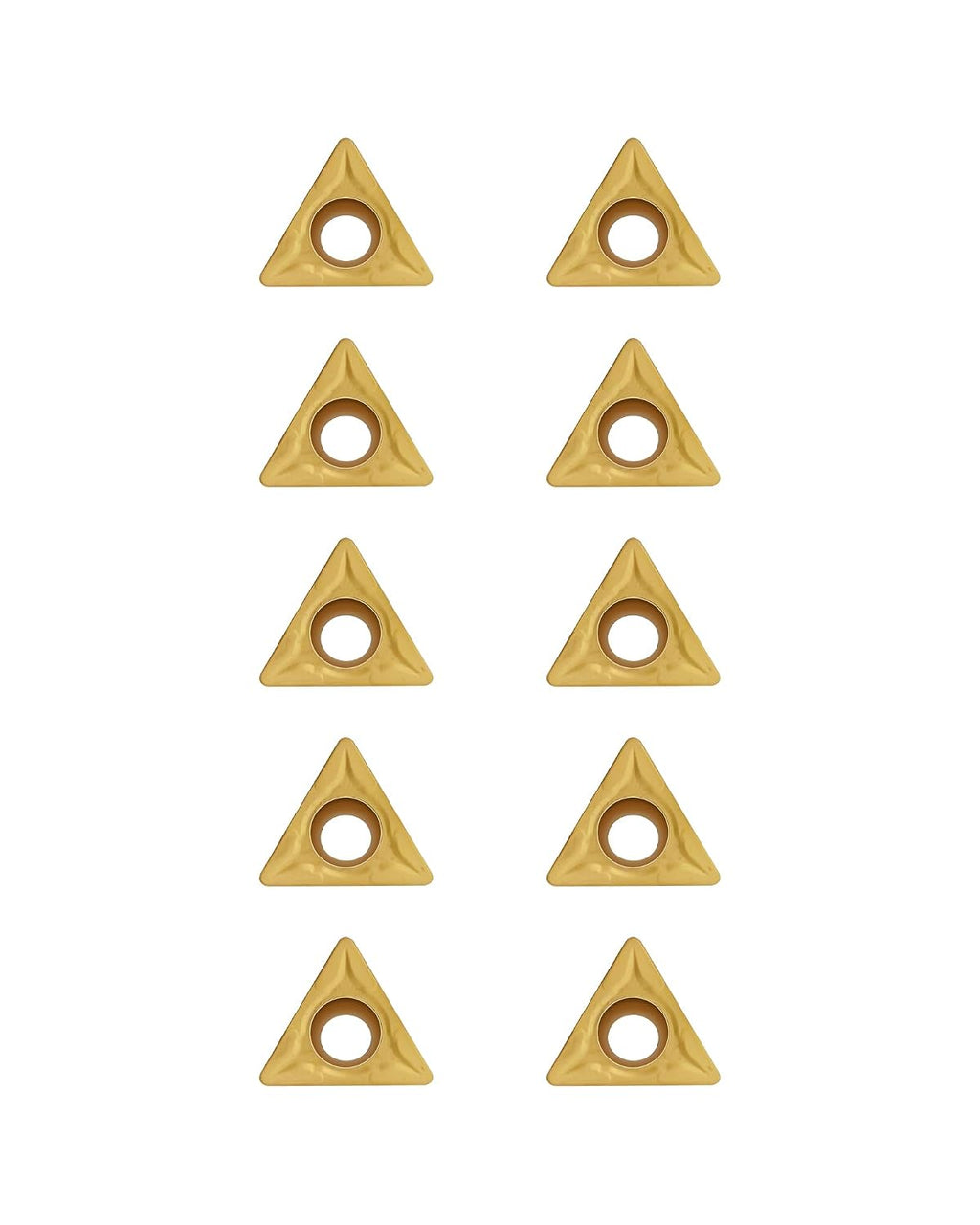 10Pcs TCMT32.52 TCMT16T308 Carbide Turning Inserts
