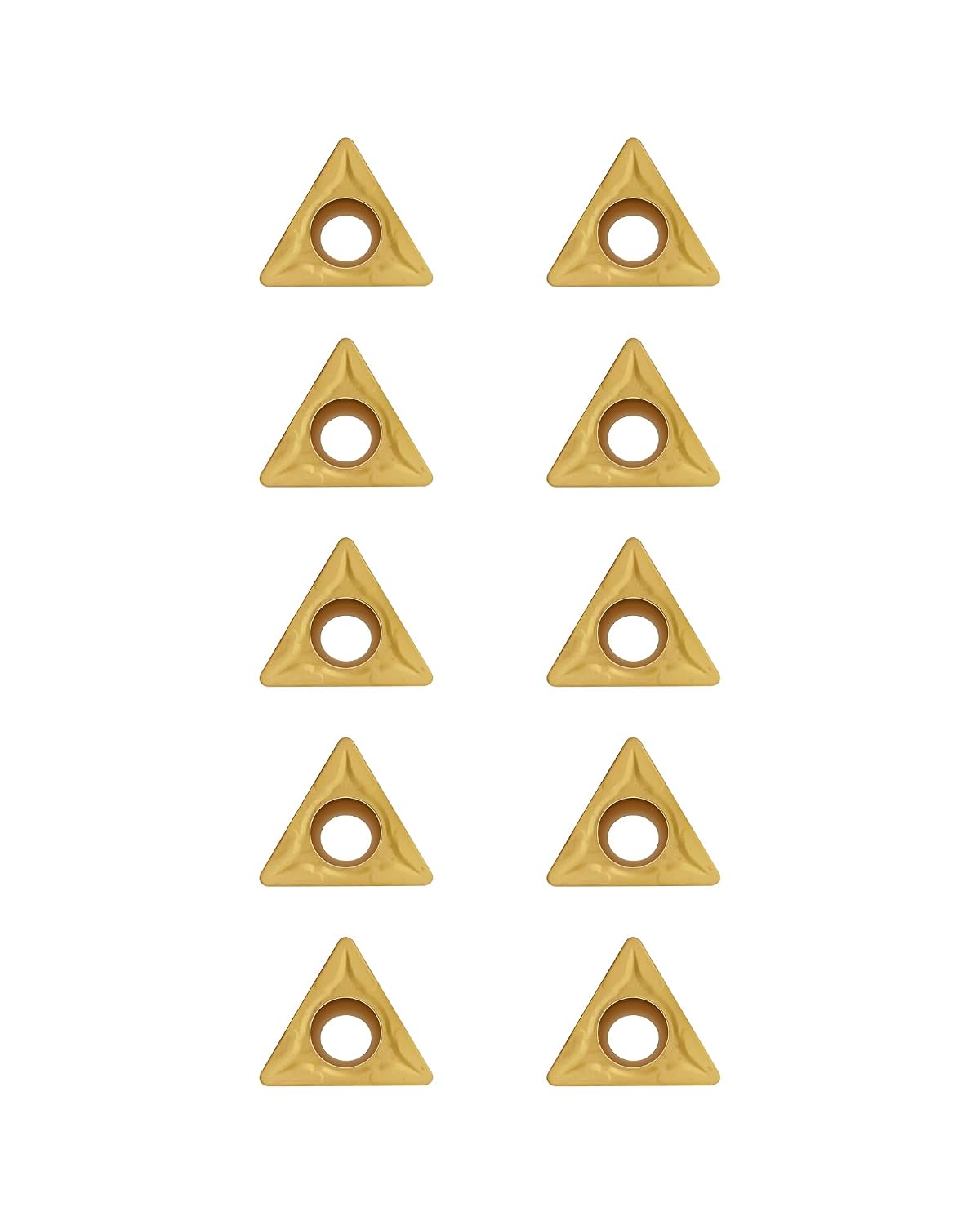 10Pcs TCMT32.52 TCMT16T308 Carbide Turning Inserts