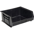 Quantum Storage QUS250 Heavy-Duty Stackable Plastic Storage Bins for Workshop, Warehouse & Garage, Ultra Stack &