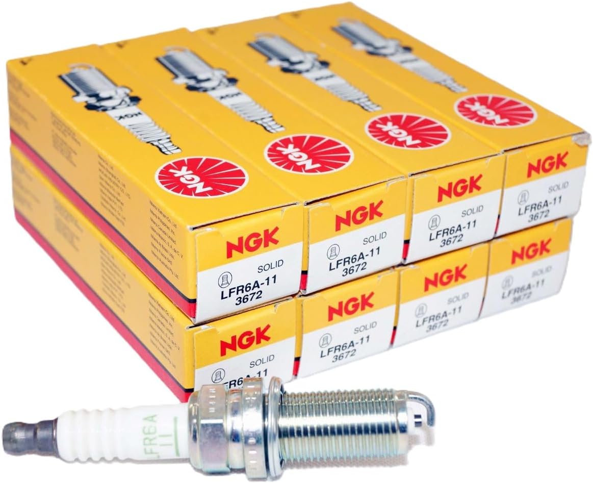 (8-Pack) NGK Spark Plugs LFR6A-11 (Stock # 3672)
