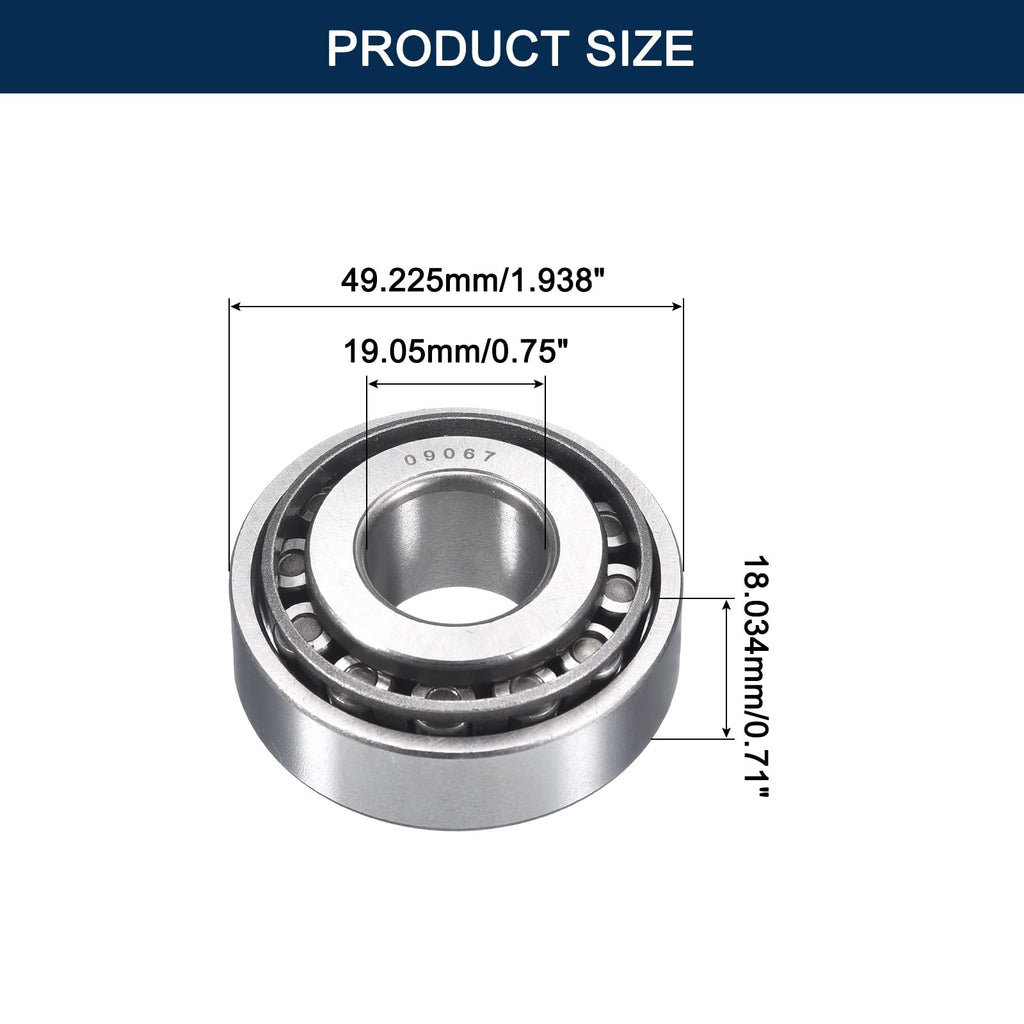 HIPicco 09067/195 Tapered Roller Bearing Cone and Cup Set