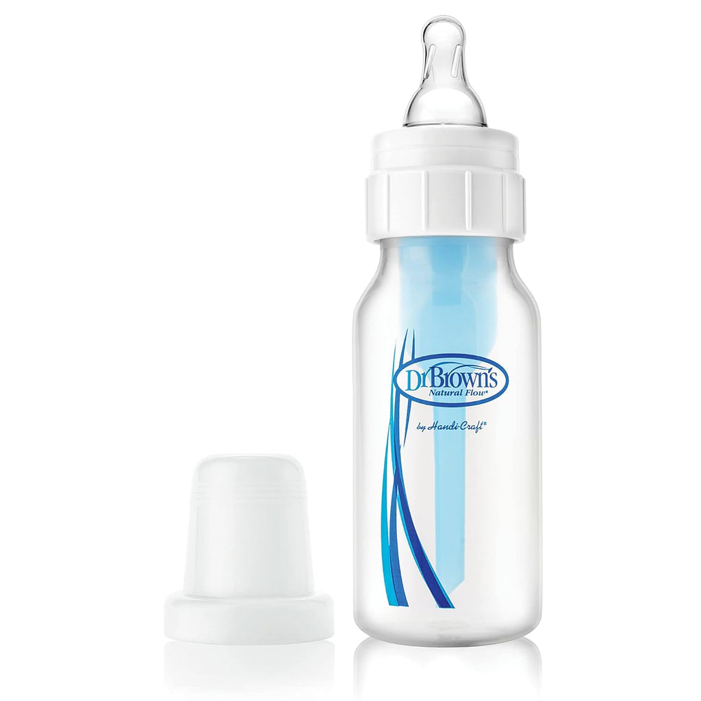 Specialty Feeding System Starter Kit, Narrow Baby Bottles, Infant-Paced Feeding Valve, Oral Feeding Solution for