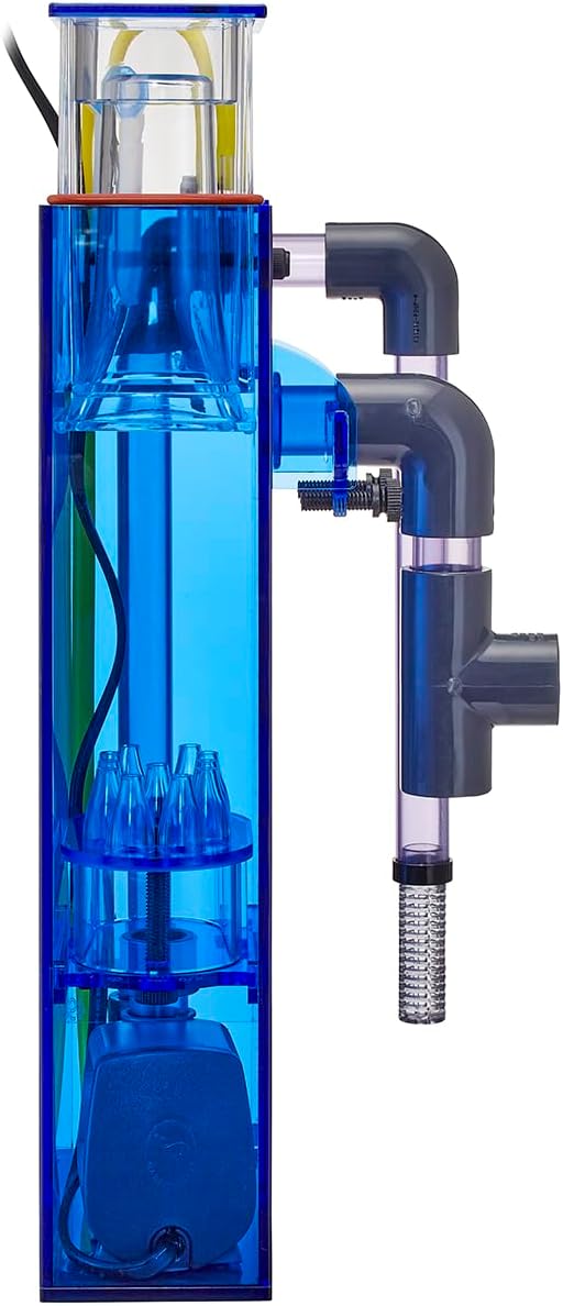 Hang On Back Protein Skimmer for Saltwater Aquariums HOB-1.5, Up to 75 Gallon Fish Tank Filtration, Hang On External