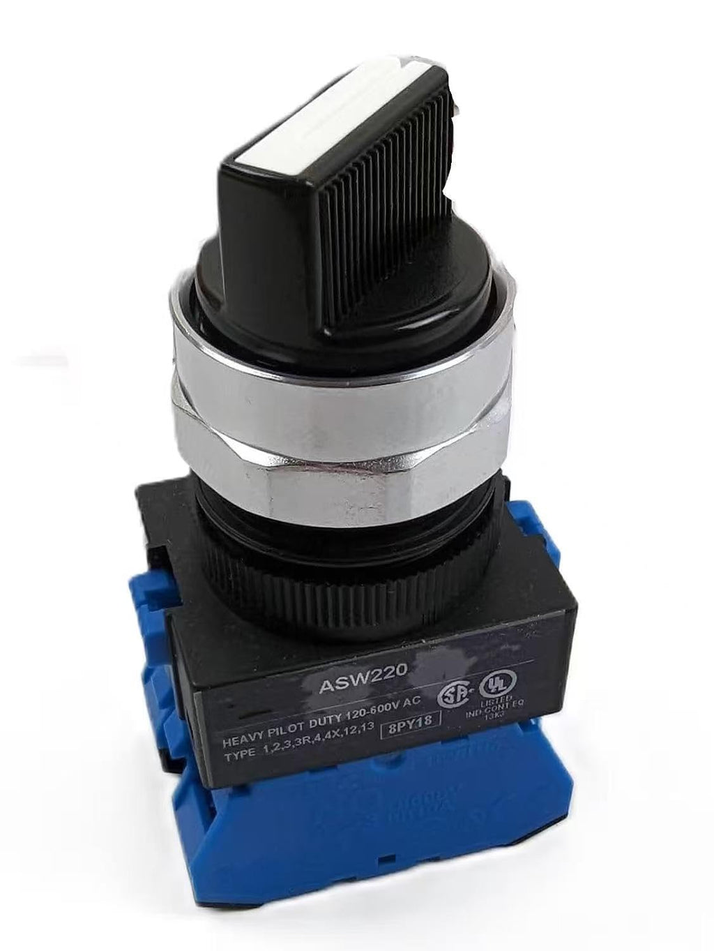 1PC NEW for IDEC ASW220 Selector Switch (2-Position Maintained, 2NO, Panel Mount 22mm)