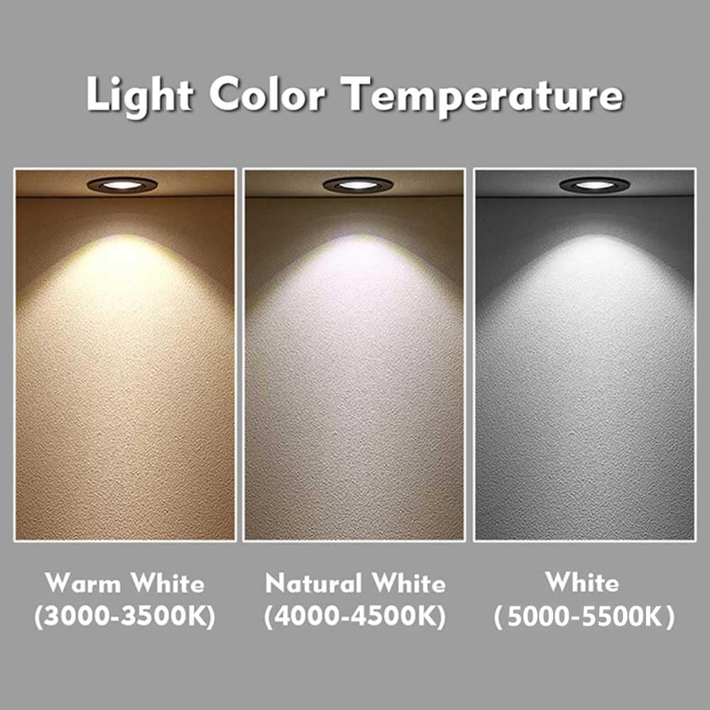 2-Pack 12V DC Stove Top Light 1.5W for 60mm/2.50in Hole (White 6000K)
