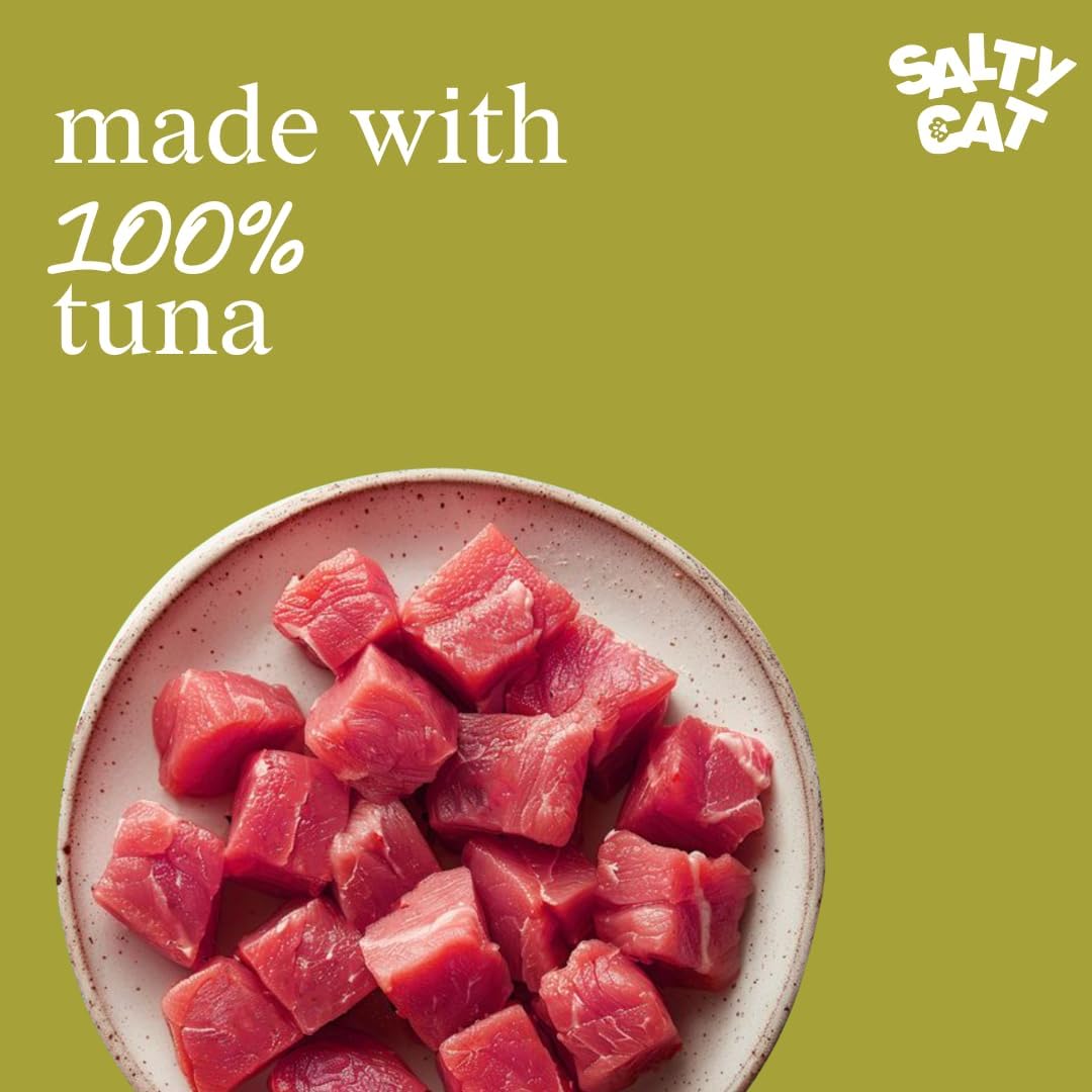 Natural Freeze-Dried Tuna Cat Treats, 10g Bag (12 Pack)