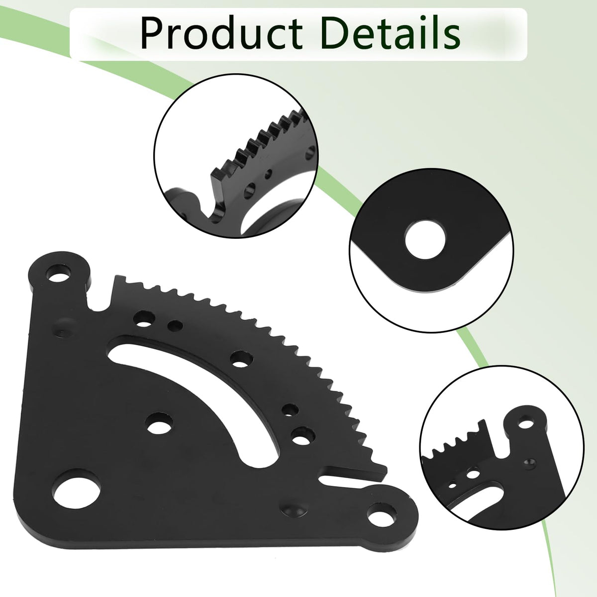 19 Tooth Steering Sector Gear Pinion Gear Repair Kit Fit for John Deere | Fits for D100 D110 D120 LA100 LA110 LA120 D
