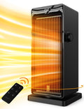 Space Heater, 1500W PTC Electric Heater,4 Modes,for Indoor Use