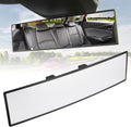 Panoramic Rear View Mirror, 12 Inch Wide Angle Clip On Mirror, Universal Car Interior Accessories, Convex Interior