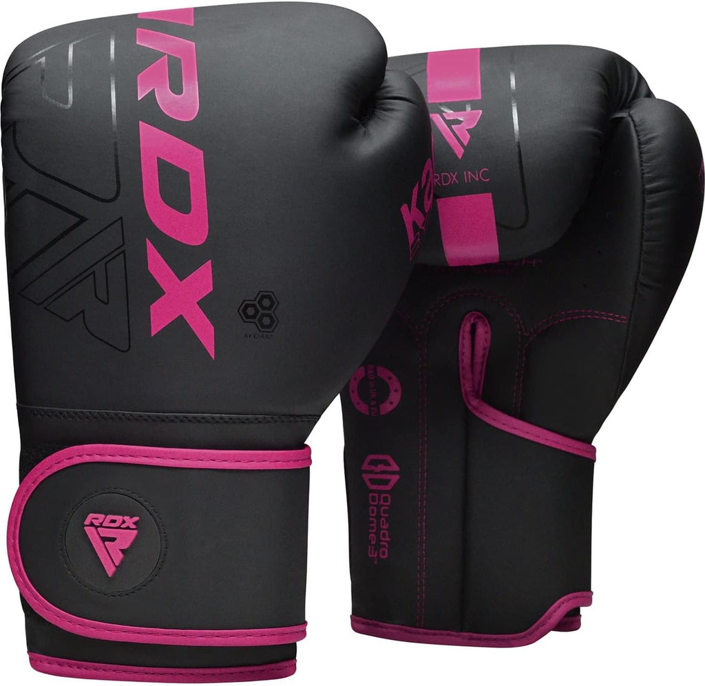 Women Boxing Gloves, Pro Training Sparring, Maya Hide Leather, Muay Thai MMA Kickboxing, Adult, Heavy Punching Bag