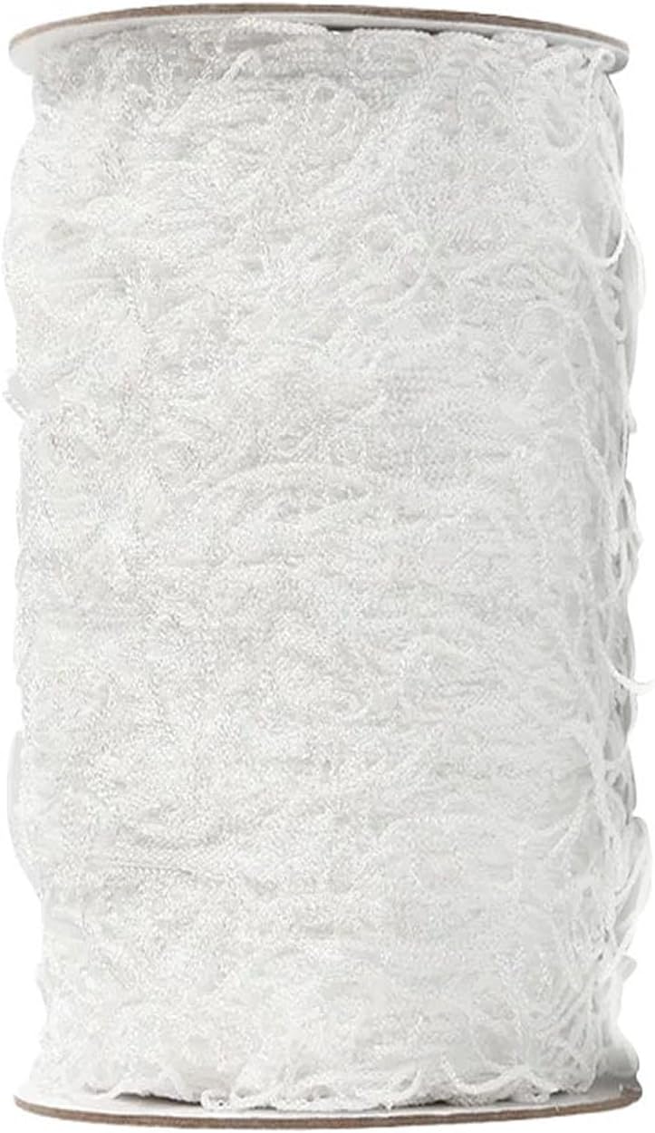 Nylon Trellis Netting Roll 5 x 750 ft, 6 Inch Soft Mesh, Heavy Duty Reinforced Garden Plant Support Mesh for Vertical