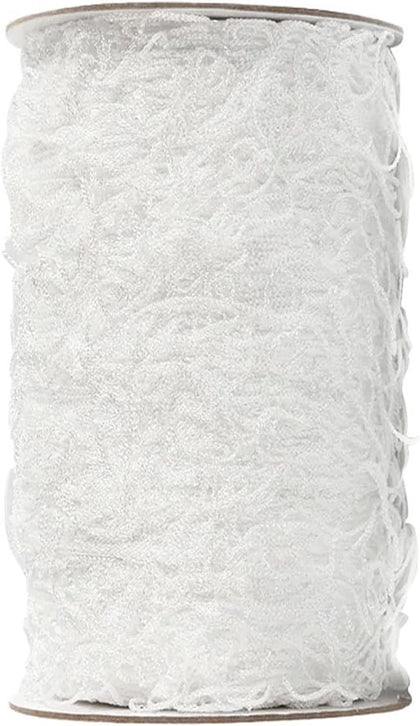 Nylon Trellis Netting Roll 5 x 750 ft, 6 Inch Soft Mesh, Heavy Duty Reinforced Garden Plant Support Mesh for Vertical