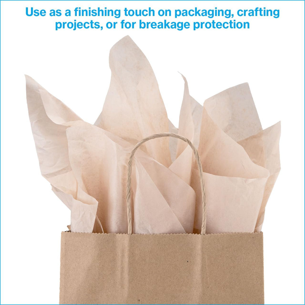 20 x 30 inch Kraft Tissue Paper - 120 Sheets
